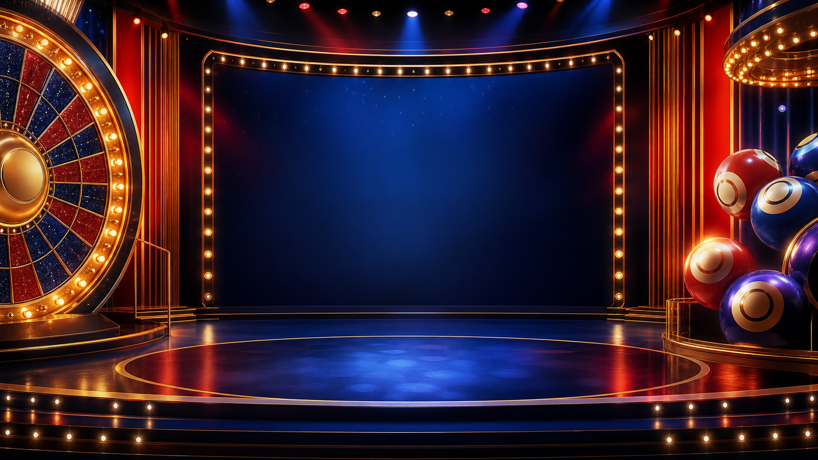 Live game show studio
